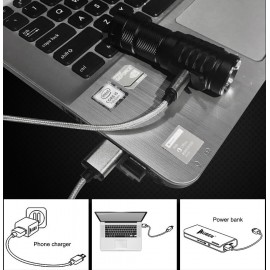 Wuben TO10R 650 Lumens USB + 16340 μπαταρία